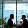 Business consultation at Emirates Net Solutions